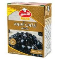 الكسيح زيتون اسود شرائح 380 غم