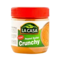 لاكاسا زبدة الفول السوداني خشن 340 غم