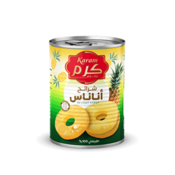 كرم شرائح الأناناس 565 غم