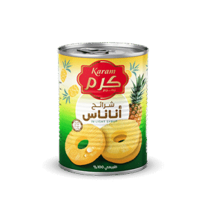 كرم شرائح الأناناس 565 غم