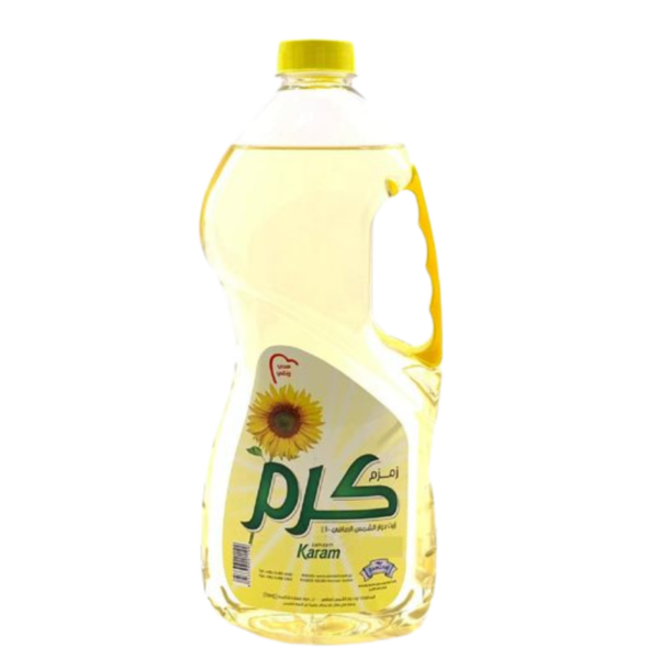 كرم زيت شمس  زمزم 1.5 لتر