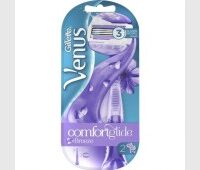 Gillette Venus ComfortGlide Breeze Handle Women’s Razor – 1 Handle + 2 Refills