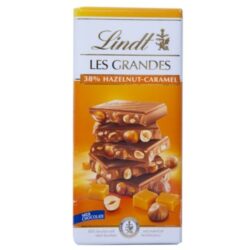ليندت ليه جراند لوح شوكولاتة بالكراميل والبندق 150 جم