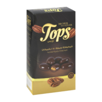 شوكولاتة دراجية داكنة 70% بالبيكان من توبس، كاكاو 125 جرامًا