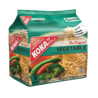 كوكا نودلز بنكهة الخضار 5 عبوات × 85 جرام
