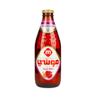 موسي - شراب شعير بنكهة رمان، 330 مل