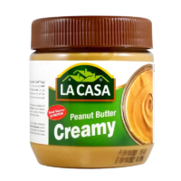 لاكاسا زبدة الفول السوداني ناعم 340 غم