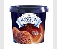 لندن دايري آيس كريم الشوكولاته المزدوجة 1 لتر