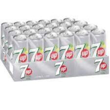 7 Up Free - علب 30 × علبة معدنية (250 مل)