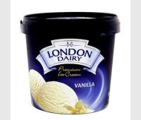 لندن دايري آيس كريم الفانيليا 1 لتر