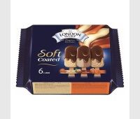 لندن ديري سوفت كوت برالينز آند كريم مثلجات شوكولاته و بندق وكراميل 60 ملل حزمة من 6