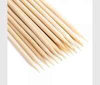 أسياخ شوي من الخشب رفيع