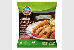 نبيل ستربس الدجاج الحار 750 غم