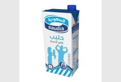 السعودية حليب كامل الدسم 2 لتر