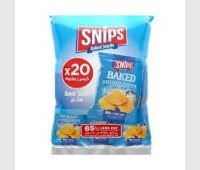 سنيبس شيبس ملح 20 حبة