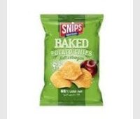 سنيبس شيبس ملح وخل 120 غم