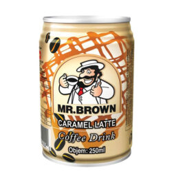 قهوة مثلجة مستر براون لاتيه كراميل 240 مل