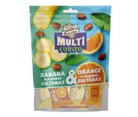 دوفيدو زبيب مجفف بنكهة الموز والبرتقال 140 غرام