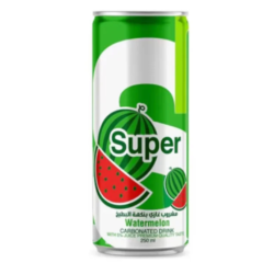 سوبر مشروب غازي بنكهة البطيخ 250 مل