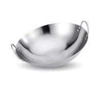 Stainless Steel Wok سم صاجية ستانلس ستيل 45 سم
