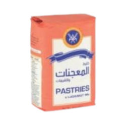 طحين خليط المعجنات واللقيمات 1 كغم