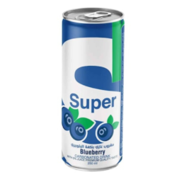 سوبر مشروب غازي بنكهة التوت 250 مل