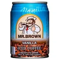 مستر براون قهوة مثلجة فانيلا 240 مل