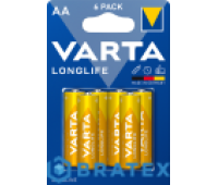 6  Varta Longlife LR03/AA (Blister