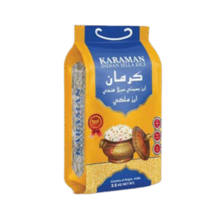 كرمان ارز بسمتي سيلا هندي ارز ملكي 3.50 كيلو