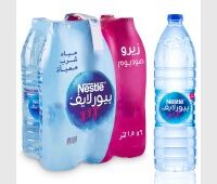 نستله مياه بيور لايف 1.5 لتر 6 حبات