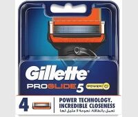 Gillette ProGlide 5 Power Blades Refills, 5 Bladed 4 Count