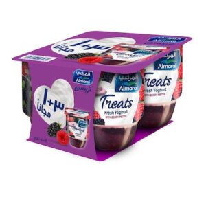 المراعي تريتس بودنغ التوت المشكل 4*105 غم