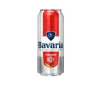 بفاريا مشروب شعير بنكهه فراوله بدون كحول 500 مل