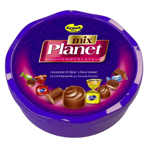 شوكلاتة بلانيت مكس500g النهدي