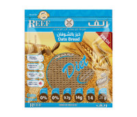 خبز الشوفان الصحي مدور