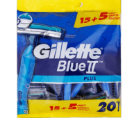 Gillette Blue II Plus Men's Razor - 15 + 5 Pieces