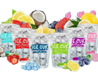 كاسات  ثلج متعدد النكهات