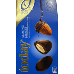 دراجيه كرات الشوكولاتة بالحليب واللوز دايت وزنه 60 غرام