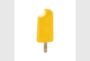 Eisberg Ice Cream Fruit Split Orange 35g