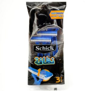 ماكينة حلاقة الجسم شيك (للرجال) - 3 قطع