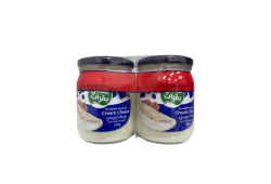 خمس بقرات جبنة دهن 500 غم علبتين