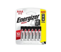 بطاريات إنرجايزر -4+2 قطعة - (AAA)