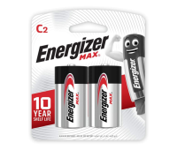 بطاريات إنرجايزر - 2 قطعة - (C)