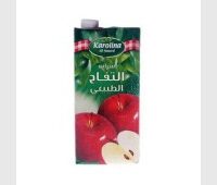 كارولينا عصير تفاح طبيعي 1 لتر