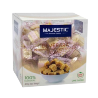 ماجيستك سكر بني مكعبات 400 غرام