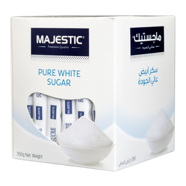 ماجيستك سكر ابيض اصابع 350 غرام
