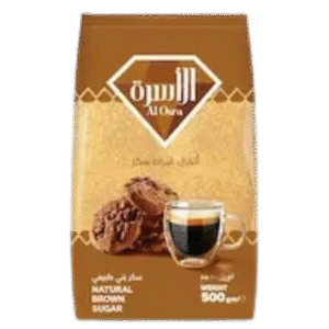 الاسرة سكر بني 500 غرام