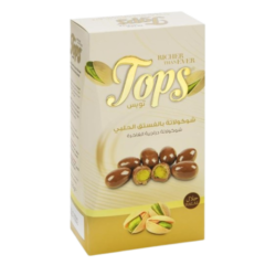 شوكولاتة توبس دراجية فستق حلبي فاخرة حليب 125 جم