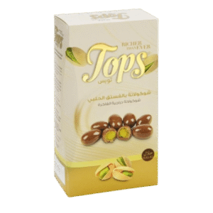 شوكولاتة توبس دراجية فستق حلبي فاخرة حليب 125 جم