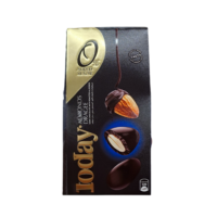 توداي دراجية شوكولاتة الغامقة باللوز بدون سكر مضاف 60 غ